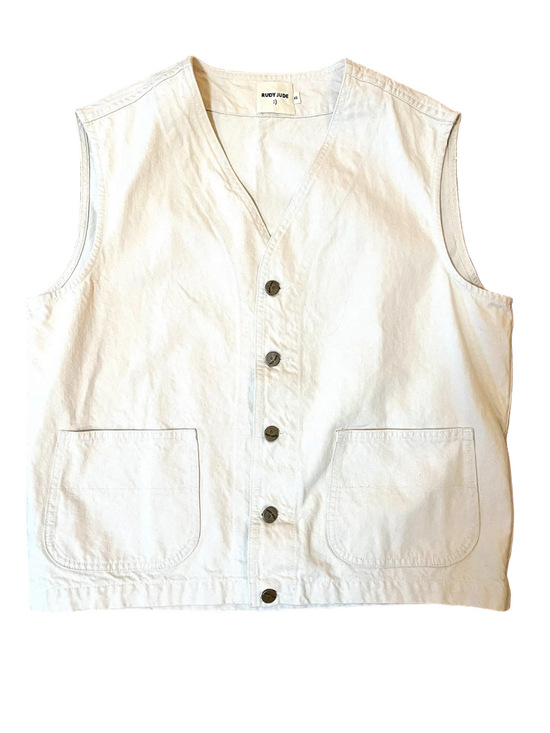Rudy Jude Jackets & Blazers - Rudy Jude Roper Vest in Natural